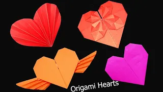 #Origami Heart | How to paper Heart Easy Instructions Step by step | valentines day crafts