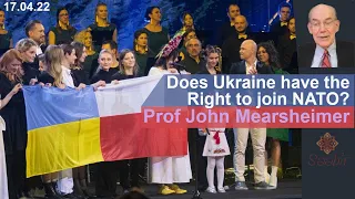 Does Ukraine have the Right to join NATO | Russia v Ukraine | Prof John Mearsheimer