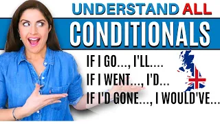 How to use ALL the Conditionals in English  with examples | English Grammar Lesson