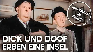 Dick und Doof erben eine Insel | KOLORIERT | Komödien | Filmklassiker