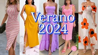 Vestidos para verano 2024/summer dresses 2024/vestidos casuales y elegantes/moda y tendencia