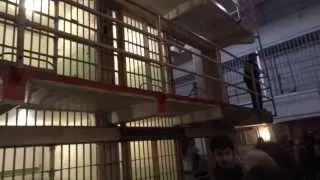 Alcatraz Prison - The cell door locking mechanism (in HD)