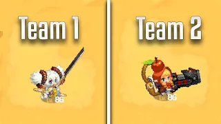 The Strongest Fire Teams against Worm In Guardian Tales