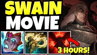 I played SWAIN for 3 HOURS STRAIGHT and drained the entire enemy team 🔥