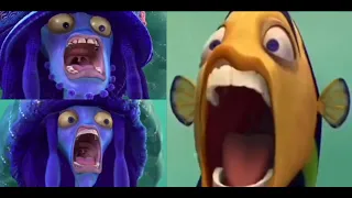 Shark Tale but it’s just Oscar screaming at Ernie and Bernie