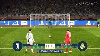 JUVENTUS vs REAL MADRID | Final UEFA Champions League - UCL | Penalty Shootout | PES 2019