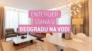 Enterijer stana u Beogradu na vodi