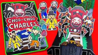 추추찰스 게임책 만들기🚂😈 (11가지 공포게임) Choo-Choo Charles Game Book