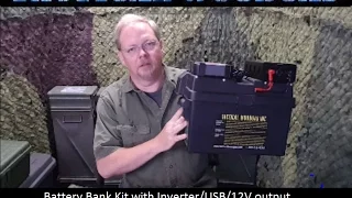 Installation of home/camping battery bank