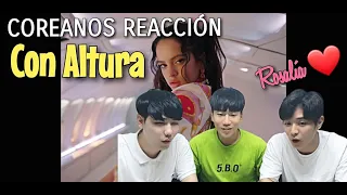 COREANOS REACCIONAN A CON ALTURA - ROSALÍA, J BALVIN [Pandita Chan]