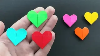 Origami Heart: How to make an easy paper heart ❤ Mother's Day Crafts