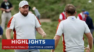 Lowry & Hatton vs Finau & English | Extended Highlights | 2020 Ryder Cup