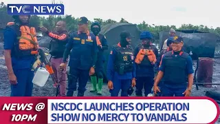 NSCDC Delta Launches  "Operation Show No Mercy To Crude Oil Thieves and Vandals"