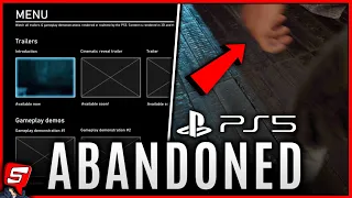 ABANDONED PS5 App Trailer was a disaster... Blue Box Game Studios Abandoned | ABANDONED PS5 Trailer