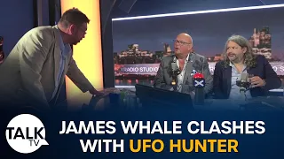 James Whale clashes with UFO Hunter