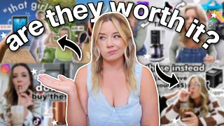 are the EXPENSIVE, VIRAL products i've tested REALLY worth it? 💰 (UPDATE VIDEO)