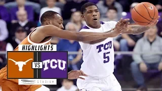 Texas vs. TCU Basketball Highlights (2018-19) | Stadium