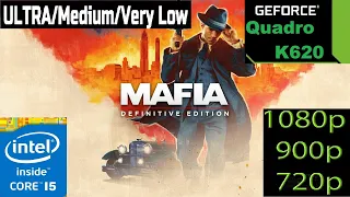 Mafia The Definitive Edition Test on Quadro K620 I5 3570k Low End PC