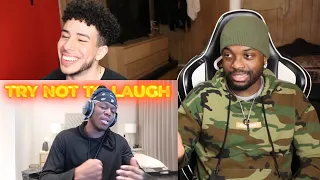 FIRST TIME REACTING TO KSI IN YEARS 😂🤣 | If I Laugh, I Pay You (Try Not To Laugh) | REACTION!!