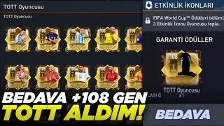 +108 GEN TOTT PAKET AÇILIMI! FİFA MOBİLE 2022