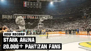 Partizan - Real Madrid | 20.000+ Partizan Fans in Stark Arena | EuroLeague (02.05.23)