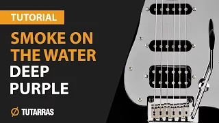 How to play SMOKE ON THE WATER from Deep Purple - Electric Guitar GUITAR LESSON