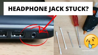 Something stuck in headphone jack laptop [2 Methods] | Laptop | Android | iPhone | ThePhilipEffect