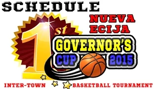 Governor' s Cup 2015 Game Sched July 25 26, 2015