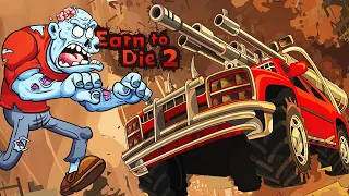 ЭВОЛЮЦИЯ ТАЧКИ чтобы ДАВИТЬ ЗОМБИ в игре Earn to Die 2