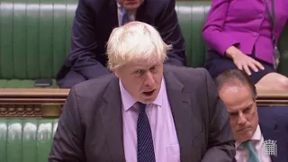 Boris Johnson​: Labour are 'invertebrate jellies' over Brexit bill