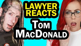 Music Lawyer Reacts | Tom MacDonald "The Music Industry" (Music Video) | Label Agreement Warning