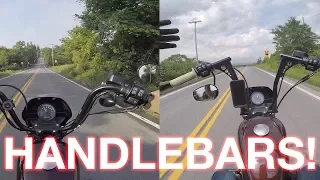 Handlebars and First Motovlog.. Kinda