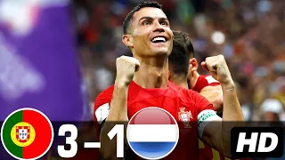 Portugal vs Netherlands 3-1 - All Goals and Highlights - Resumen y Goles ( Last Matches ) HD