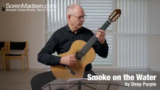 Smoke on the Water by Deep Purple - Danish Guitar Performance - Soren Madsen