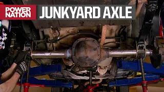 Swapping In A Junkyard 8.8" Rear Axle In Our Cheap Jeep Cherokee - Trucks! S10, E9