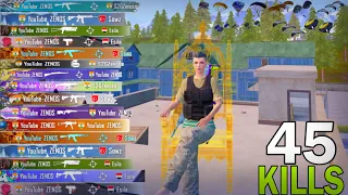 Wow!😱 Noob But ALL MAX Skins😍2 Match in 45 KILLS SAMSUNG,A7,A8,J2,J3,J4,J5,J6,J7,XS,A3,A4,A5,A6