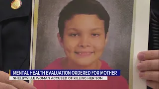 Mental health evaluation ordered for Shelbyville mother accused of killing her son