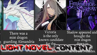 EXCITING FACTS ABOUT SHADOW GARDEN  FROM THE EMINENCE IN SHADOW THAT YOU PROBABLY DID NOT KNOW