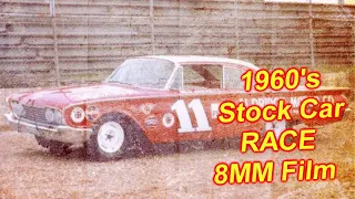 1960's Stock Car Racing And MIDGET Race Car - Rare 8MM Recordings - Daytona International Speedway