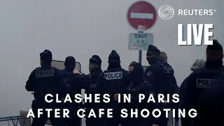 LIVE: Clashes in Paris after Kurdish café attack