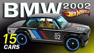 @Hot Wheels BMW 2002 Complete 15 cars.( 2012 - 2020 )