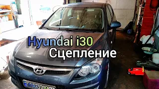 Hyundai i30  как заменить #СЦЕПЛЕНИЕ