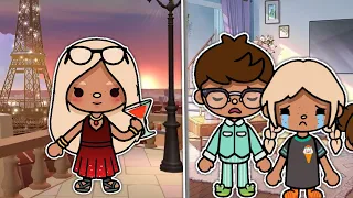 I MOVED to PARIS Without My Family… | *with voice* | Toca Boca Life World Roleplay