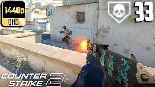 CS2- 33 Kills On Dust 2 Competitive Full Gameplay #20! (No Commentary)