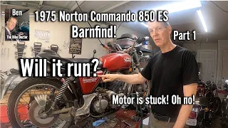 1975 Norton Commando 850. Will it start?