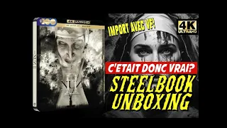 THE NUN 2 (LA NONNE: LA MALÉDICTION DE STE LUCIE) ★ STEELBOOK 4K UHD/BLU-RAY UNBOXING IMPORT AVEC VF