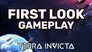EXCLUSIVE TERRA INVICTA GAMEPLAY | Awesome New Strategy 4X Game!