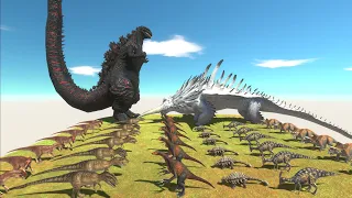 Dinosaur Epic Battle Shin Godzilla Attack Bewilderbeast- Animal Revolt Battle Simulator