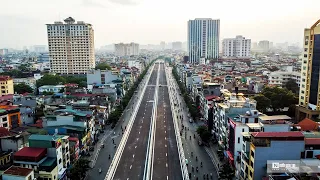 Tiến độ thi công Vành đai 2 trên cao | Đại La - Minh Khai - Trường Chinh