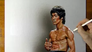 Drawing Bruce Lee